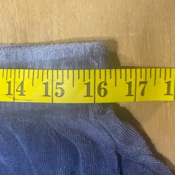 LoveShackFancy Blue Stripe Tie-Dye Santinella Pant w/ Patches women Large @B5 - Picture 5 of 8